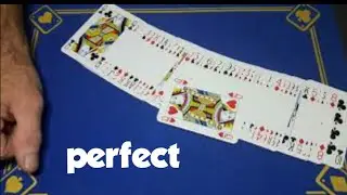 Perfect  open prediction/card trick performance