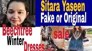 Sitara yaseen Fake haters ka lia|| Beechtree new winter collection || 2021||Excellent Designs.