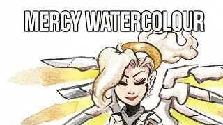 OVERWATCH FAN ART - MERCY ✧