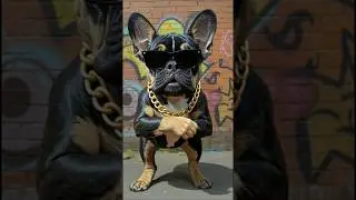 Vaders Bark Side Rap -#VadersBarkSideRap#FrenchBulldog #DogRap#StarWars#AIVideo#Reels#ViralShorts