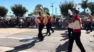 Northgate HS Marching band & color guard - The White Rose - 2025 Santa Cruz Band Review 