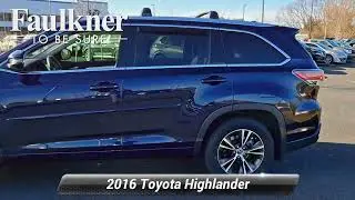 Used 2016 Toyota Highlander XLE V6,  Easton, PA GS267173