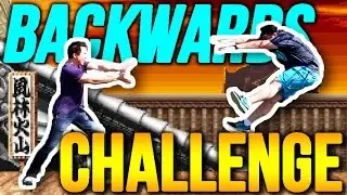 Men Try Backwards Actions Challenge!