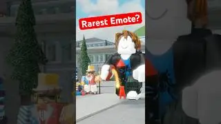 The Rarest Emote in Roblox TDS