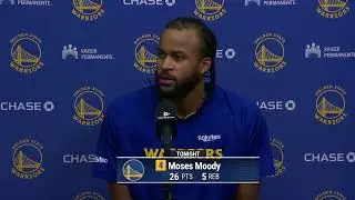 Moses Moody Player of Warriors | Interview | 29 01 2026