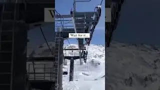 Scariest Ski Lift in Europe!