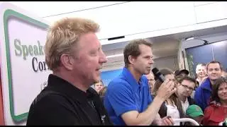 Boris Becker & Stefan Edberg Reunited In Bastad