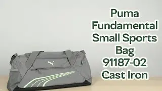 Розпаковка Puma Fundamental Small Sports Bag 91187-02 Cast Iron