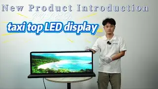 Mobile Advertising Solution&mdash;Double-Sided Taxi Top LED Screen