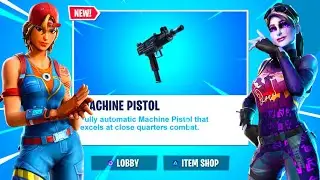*NEW* Machine Pistol in Fortnite! w/Justsuhail