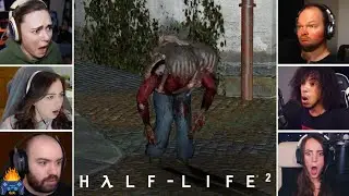 Gamers React to a Poison Zombie | Half-Life 2