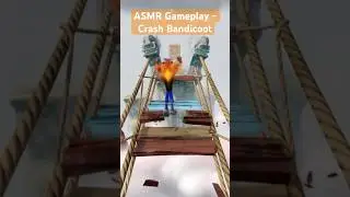 ASMR Gameplay - Crash 1 (Part 7) Clip #asmr #asmrgaming #gaming #controllersounds #asmrwhisper