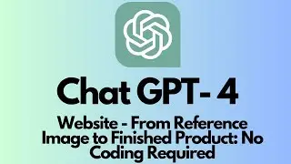 Building a Website with GPT-4: From Reference Image to Finished Design