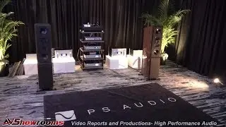 PS Audio AN3 Louspeakers, Stellar Phono Preamp, BHK Signature 300 amps, DirectStream DAC, RMAF 2019