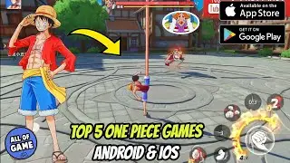 Top 5 Best ONE PIECE Games For Android & iOS | One Piece Games Mobile