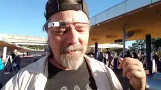 #glassgeekdailyvlog  11/25/16 heading over to Epcot,a and a draw bridge at world showcase