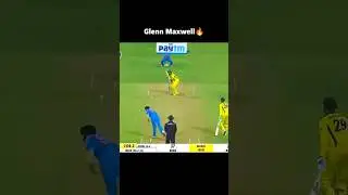 Glenn Maxwell power hitting! 🔥 #cricket #shorts