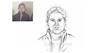 Atul Subhash Wife /Nikita Singhaniya Quick sketch #youtubeshorts #artevent #quicksketch #procreate