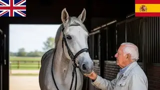 Solo confía en españoles El caballo real británico prefiere a un anciano andaluz de 72 años