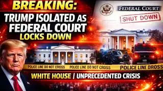 BREAKING: Trump Isolated as Federal Court Locks Down White House | Unprecedented Crisis