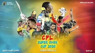 CPL SUPER OVER CUP | SEMI FINAL 2 RUSSELL v AFRIDI | #CPL20 #CPLSuperOverCup