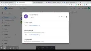 Making Groups in Google Contacts