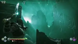 God of War: Ragnar&ouml;k. Все вороны Одина: Хельхейм. Показан путь к воронам. Тайм-код.