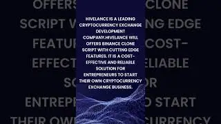 Binance Clone Script - to Start your own crypto exchange
