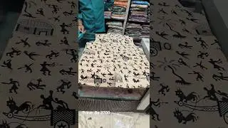 Modi jacket having Bastar art on tussar (kosa) silk|PITAMBARI KOSA SAREE @pitambarikosasaree9952
