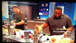 Chef Jernard baking On Food Network