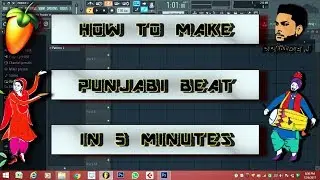 How to make simple punjabi beat in fl studio | Prince J Beatz |