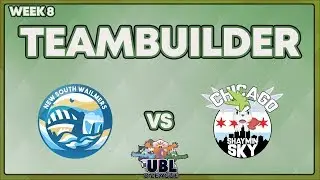 UBL D-League W8 Live Teambuilder: New South Wailmers vs Chicago Shaymin Sky