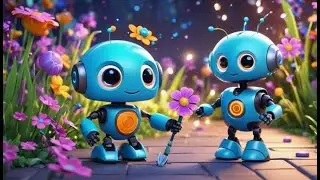 Baby Robot Dropped His Smile | English Nursery Rhyme | Kids Songs | Baby Music