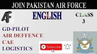 paf initial academic test English complete preparation 100% success for gd pilot and cae