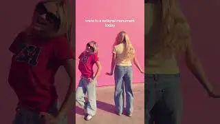 i can&rsquo;t believe i finally went to the pink wall today @EverlyFrederick