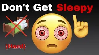 Don't Get Sleepy While Watching This Video!😴