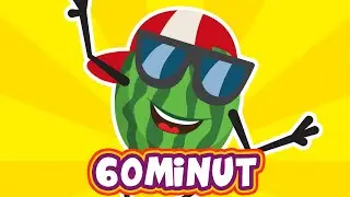 MIX - ARBUZ - 60 MINUT PIOSENEK DLA DZIECI - ŚPIEWAJĄCE BRZDĄCE🍉🍉🍉