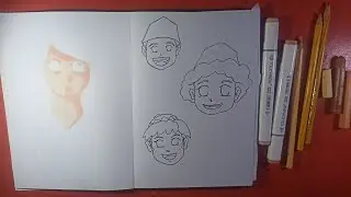 skin tone marker x Crayon x Pencil colour.