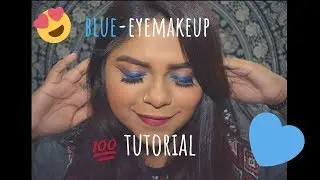 Blue- Eye makeup Tutorial // #watchmewingit