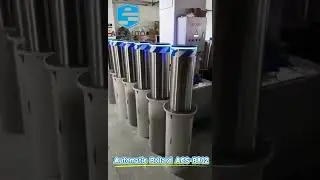 Automatic Bollard Test #traffic