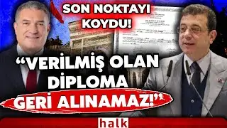 Ekrem İmamoğlu'nun 'Diploma' tartışmalarına Hukuk&ccedil;u Ali Ulusoy son noktayı koydu!