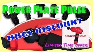 Power Plate Pulse Portable Massage Gun - Huge Discount for Limited Time