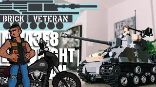 Brick Veteran | M4A3E8 Easy Eight Sherman Tank | Custom LEGO Tank