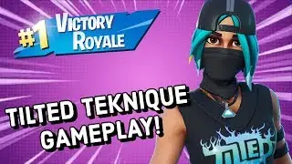 TILTED TEKNIQUE Skin Gameplay In Fortnite