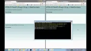 HTML5 FileAPI + WebSockets + Drag'n Drop