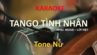[KARAOKE] Tango tình nhân – Cha cha cha (Nhạc Ngoại – Lời Việt) – Tone Nữ (Am) - #coverbytmn