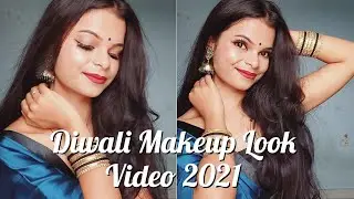 Diwali makeup look video 2021||SWAGGER SHIVANI VLOG