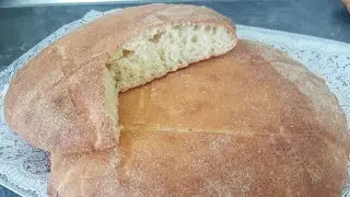 Marokkanisches Brot- Pain marocain- الخبز بدون دلك كيجي رطب بحل القطن