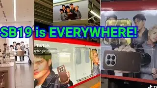 Dahil sa Xiaomi, ang SB19 ay Makikita kahit saan lalo na sa train sa Manila..