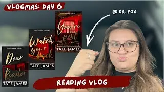 Vlogmas - Day 6: Reading Vlog | Devil's Backbone Reading Vlog
